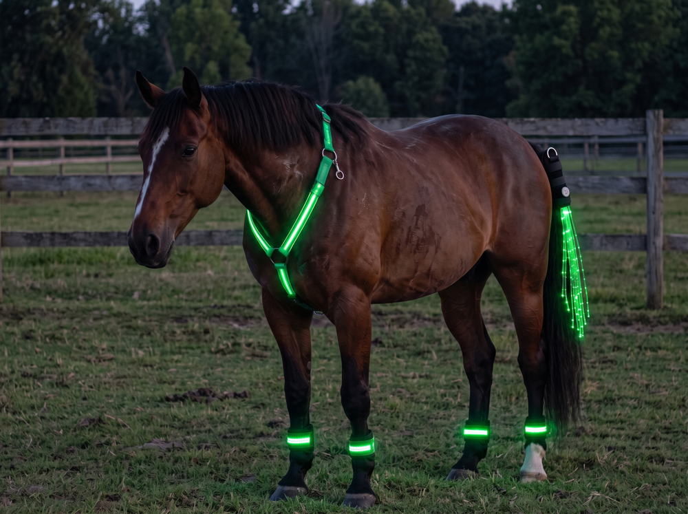 Glow Gallop light on an evening ride